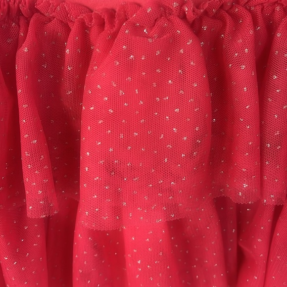 Vibrant Red Ruffle Dress - Picture 3 of 4